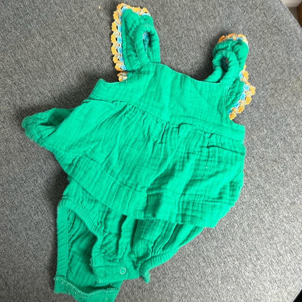 Sweet embroidery for a newborn